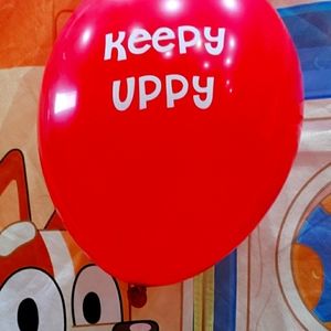 10 "Keepy Uppy" Balloons -  Bluey & Bingo's Game